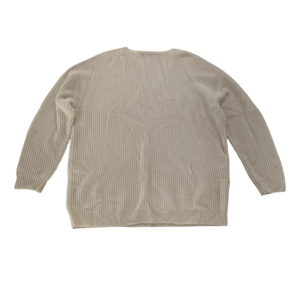 Jenni Kayne wool cashmere v-neck sweater - Picture 3 of 10